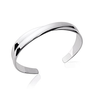 Jonc argent rhodiée 925/000 -HCBFCIFI