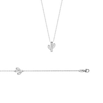 Collier argent 925/000 rhodiée 721FG345