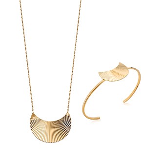 Collier plaqué-or 750/000 3 microns JCBFBIEF