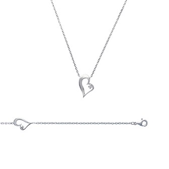 Collier argent rhodiée 925/000 oz 87116745