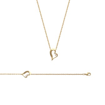 Collier femme plaqué-or 750/000 3 microns oz 97116745