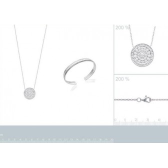 Jonc argent rhodiée 925/000 72159456