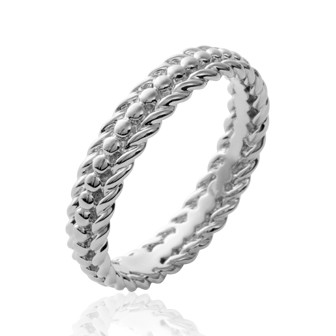 Bague femme argent rhodiée 925/000 7268900