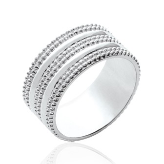 Bague femme argent rhodiée 925/000 7265100