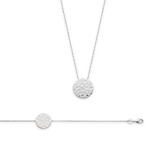 Collier femme argent rhodiée 925/000 72160045