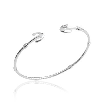 Jonc femme argent rhodiée 925/000 721584