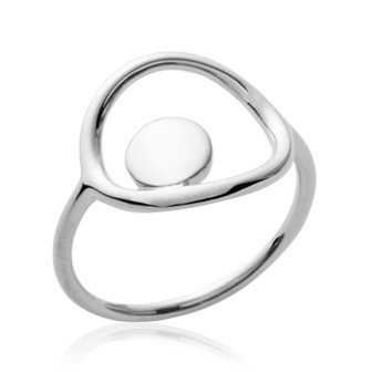 Bague femme argent rhodiée 925/000 72KLM00