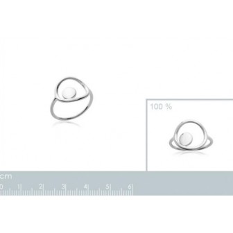 Bague femme argent rhodiée 925/000 7269400