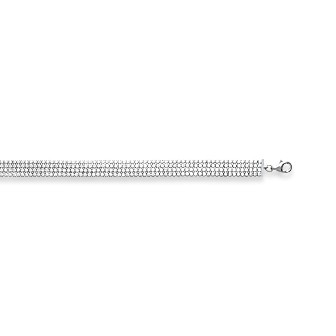 Bracelet femme argent rhodiée 925/000 oz CFT011