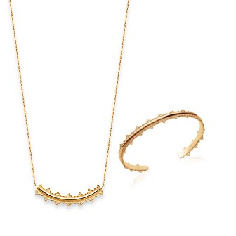 Jonc femme plaque-or 750/000 3 microns 92153558