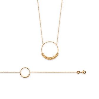 Bracelet femme plaqué-or 750/000 3 microns 92156018