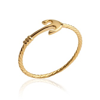 Bague femme plaqué-or 750/000 3 microns 2268000