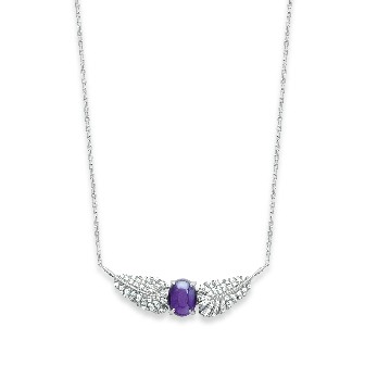 Collier argent rhodié 925/000 oz 873039