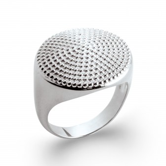Bague argent rhodiée 925/000 7CFT100