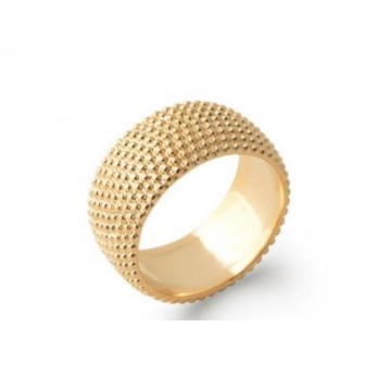 Bague plaqué-or 750/000 3 microns 2276200
