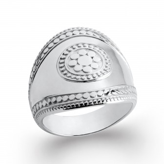 Bague argent 925/000 rhodié 7CFT800