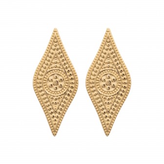 Boucles d'oreilles plaqué-or 750/000 3 microns 2CFT300