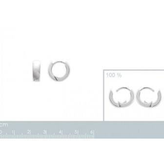 créoles argent 925/000