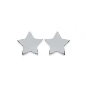 Boucles d'oreilles argent rhodiée 925/000