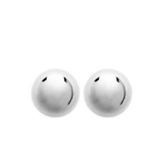 Boucles d'oreilles argent rhodiée 925/000