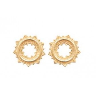 Boucles d'oreilles plaqué-or 750/000 3 microns 2VGY600