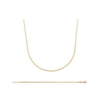 Collier plaqué-or 750/000 3 microns 29VGY545