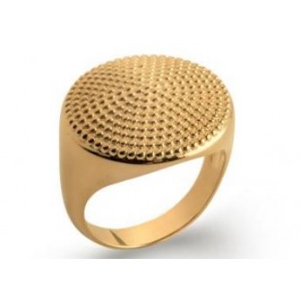 Bague plaqué-or 750/000 3 microns 2VGY100
