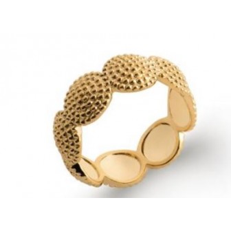 Bague plaqué-or 750/000 3 microns 2VGY900