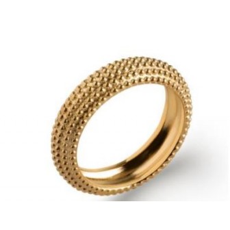 Bague alliance plaqué-or 750/000 3 microns 2275000
