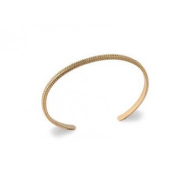 Jonc plaqué-or 750/000 3 microns VGY634