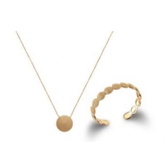 Collier plaqué-or 750/000 3 microns 92163645