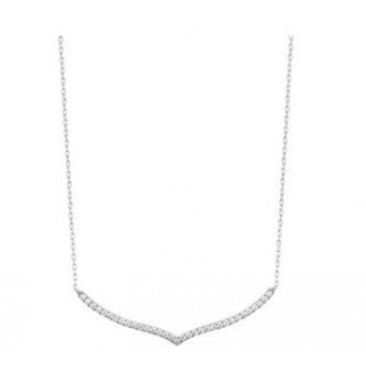 Collier argent rhodié 925/000 oz 873094