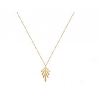 Collier plaqué-or 750/000 3 microns 92164045