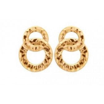 Boucles d'oreilles plaqué-or 750/000 3 microns 2VGY000