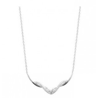 Collier argent rhodié 925/000 oz 873121