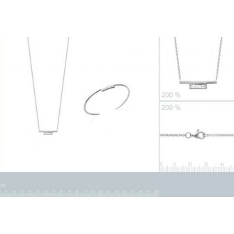 Jonc argent rhodiée 925/000 oz IHBJEGFI