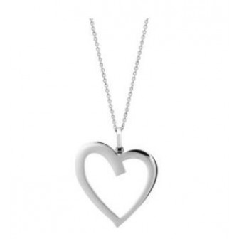 Collier femme coeur Acier 316 L 312011