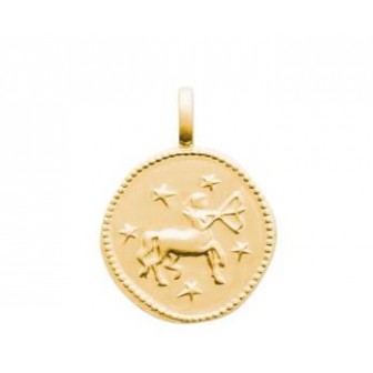 Pendentif plaqué-or 750/000 3 microns Sagittaire 276960011