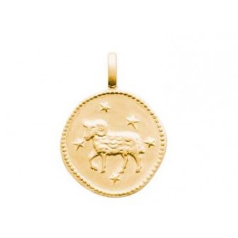 Pendentif plaqué-or 750/000 3 microns Bélier 27VBN003