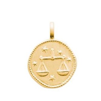 Pendentif plaqué-or 750/000 3 microns Balance 27VBN009