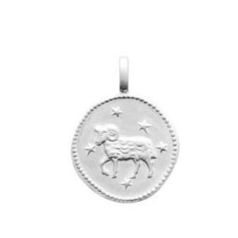 Pendentif argent 925/000 rhodié Bélier 77696003