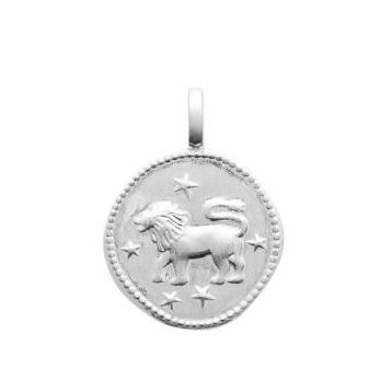 Pendentif argent 925/000 rhodié Lion 77696007
