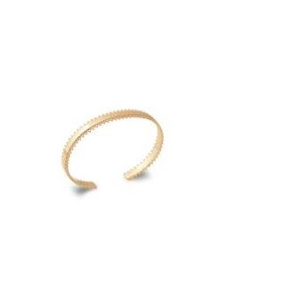 Jonc plaqué-or 750/000 3 microns 92ASX458