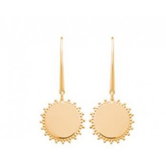 Boucles d'oreilles plaqué-or 3 microns 2563200