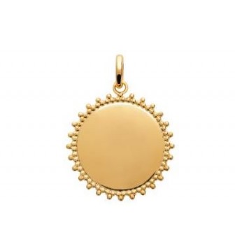 Pendentif plaqué-or 750/000 3 microns 2768800