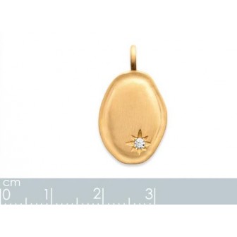 Pendentif plaqué-or 750/000 3 microns oz Constellation 2768210