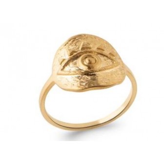 Bague plaqué-or 750/000 3 microns 2279100