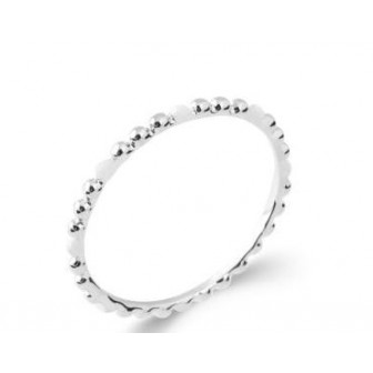 Bague argent rhodié 925/000 email 7ZSX810