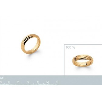Bague plaqué-or 750/000 3 microns 2279000