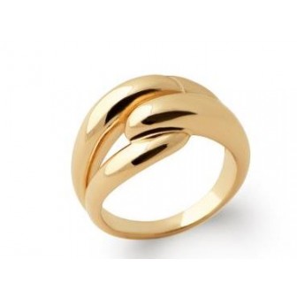 Bague plaqué-or 750/000 3 microns 2276400